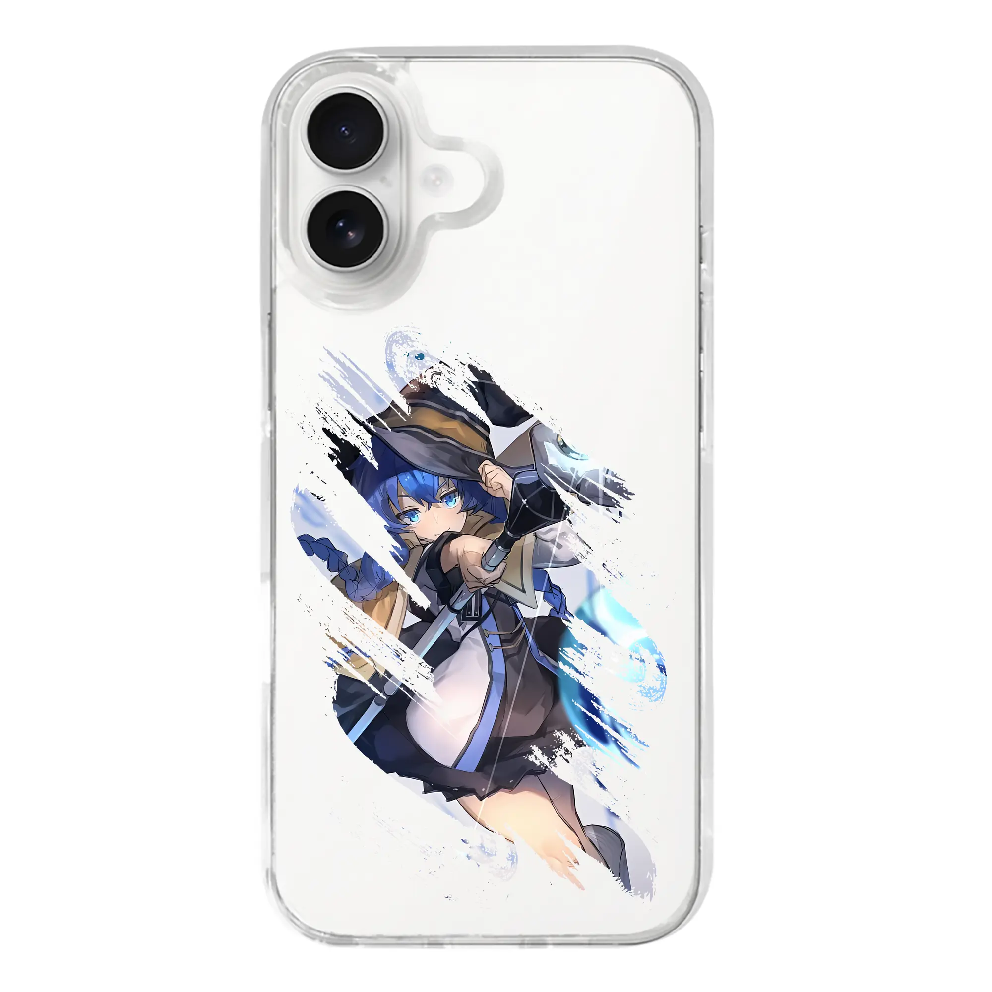 無職転生 グッズ,ロキシー・ミグルディア - iPhone 17シリーズ 透明スマホケース – 薄型・耐衝撃・精密フィット保護カバー